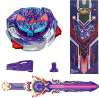 Infinity Nado sword launcher spinning top, Gale Wings metal battle top with sword-shaped launcher - view 2