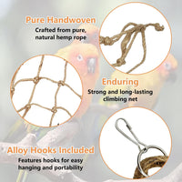 Natural Bird Rope Net, Large Size - Style1 - image 2