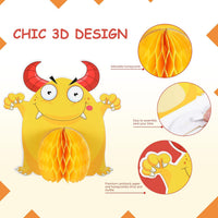 Outus 9 Sets Monster Honeycomb Centerpieces - image 3
