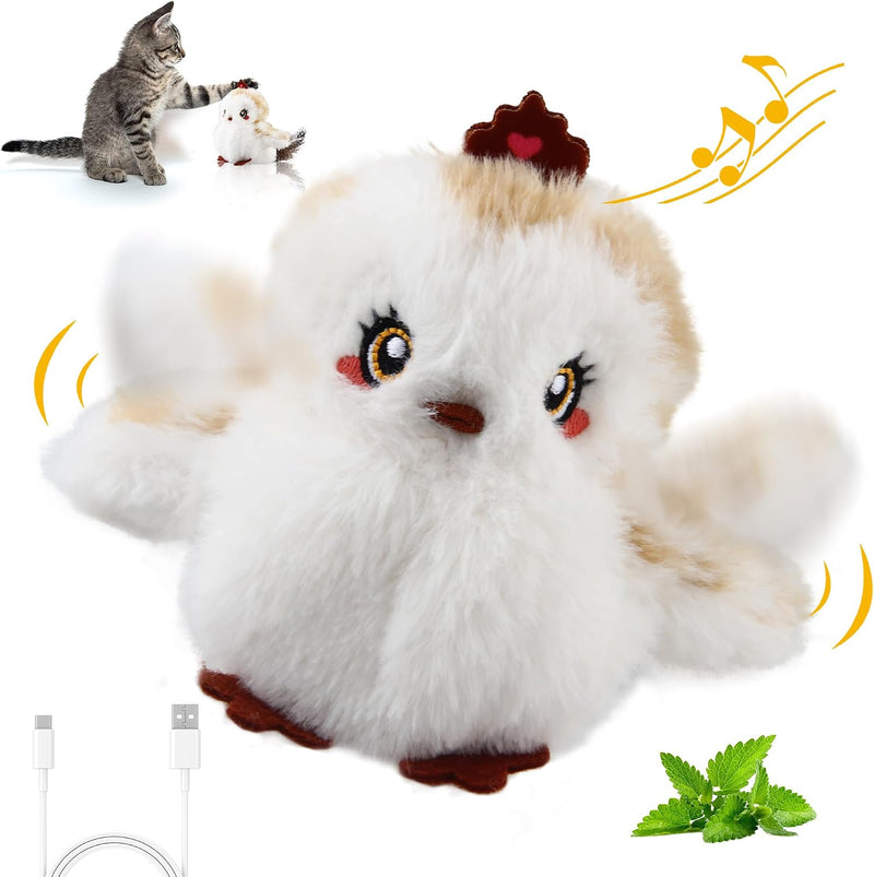 Gigwi Chirping Bird Cat Toy for Indoor Cats - Flapping / Flapping Princess