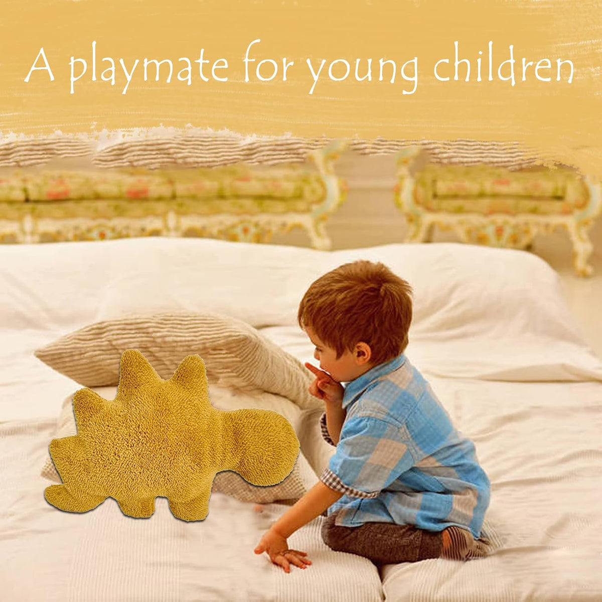 3 Packs Dino Nugget Pillow Plush - 3 Pack 18 Inch Dino - image 4