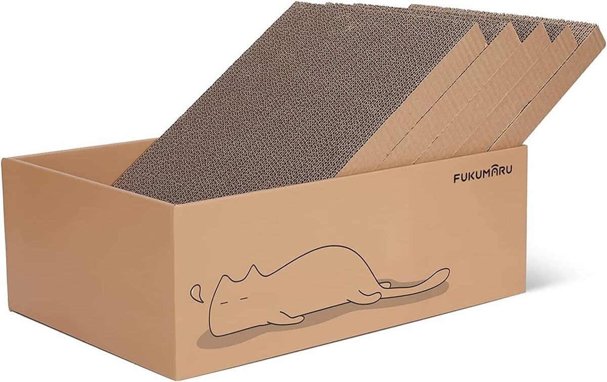 FUKUMARU 5 PCS Cat Scratching Boards