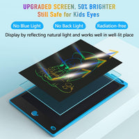 Hockvill LCD Writing Tablet for Kids 8.8 Inch - 6"W x 9"H / Blue - image 2
