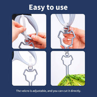 Dalzom 2Pcs Dog Poop Bag Holder - Green - image 2