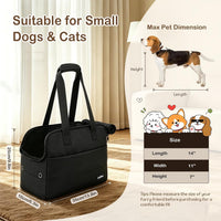 Dog Purse Carrier for Small Dogs - Black - image 2