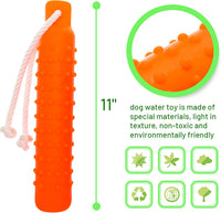 Floating Dog Water Toys, 2 Pack Interactive Pool Fetch Bumper – Essentials for Dogs - image 2