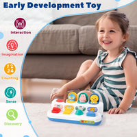 Tovol Zerky Montessori Cause & Effect Toy 12-18M - Animal Figure - image 4