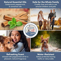 Flea and Tick Collar for Dogs, Cats – Natural Essential Oils – Long-Lasting 8 Month Protection – Waterproof, Adjustable – Safe for Puppies, Kittens, Sensitive Skin
