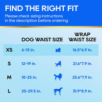 HONEY CARE All-Absorb A26 Male Dog Wrap - 1 / X-Small - image 3