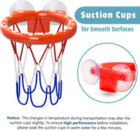 Bath Toys - Bathtub Basketball Hoop for Toddler Kids with 4 Mold-Free Balls – Fun for Kids & Family - image 2