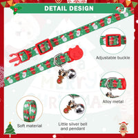 Breakaway Cat Collars with Bell - Christmas - image 3