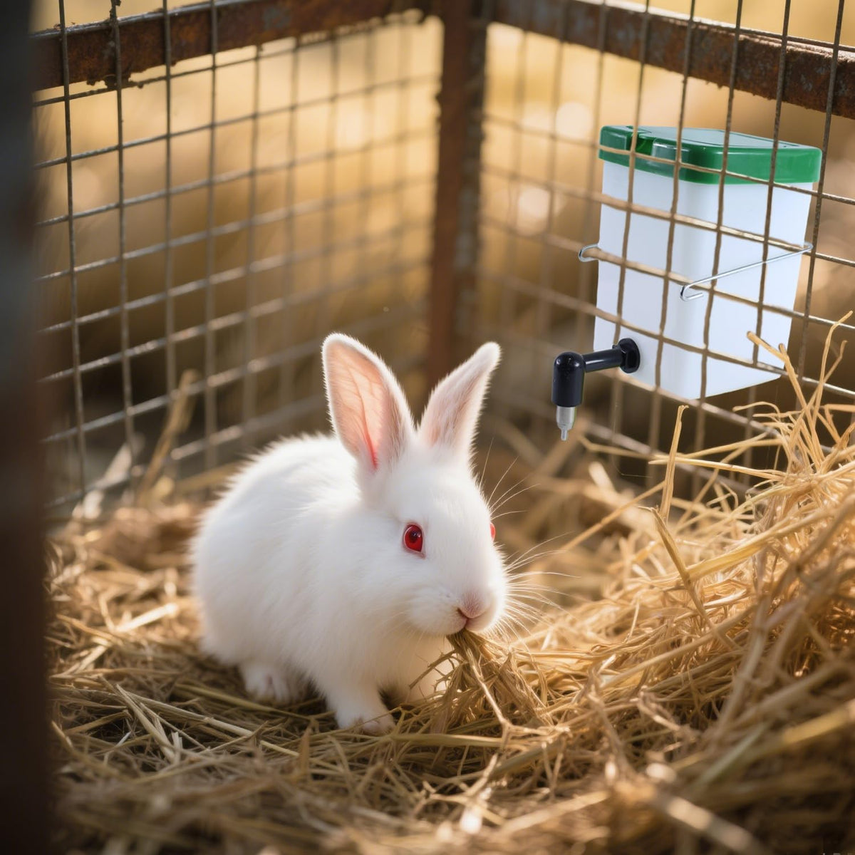 2Pack Rabbit Water Bottle for Cage - Clear / 16 Ounce - image 2