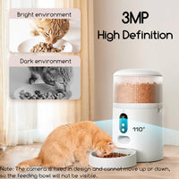 Automatic Cat Feeder with Camera, 3MP HD Video & Night Vision - 3MP Camera - image 2
