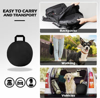 Cat Tent Outdoor, Pet Enclosure Tent Suitable for Cats and Small Animals, Indoor Playpen Portable - Black - image 3