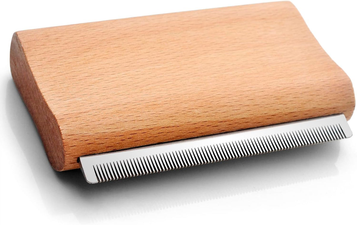 Dog Brush for Shedding, Pet pro Grooming Tool - 4.3 Inch ( M )