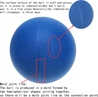 Ganjiang 7 inch soft no-noise foam ball in yellow for indoor play - view 6