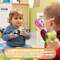 Tayerop set of 3 plush replacement balls for MamaRoo swing with crinkle, rattle and mirror balls - view 20