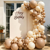 Happy Birthday Sign for Backdrop - Acrylic / Acrylic Bronze - image 4