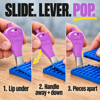 Brick Popper Brick Separator Tool, Building Block Remover Gadget - Purple - image 3
