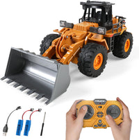Dwi Dowellin Rc Bulldozer Toys for Boys - Front Loader