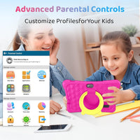 aiprotablet Kids Tablet, 6GB+32GB 1TB Expand - Rose - image 4