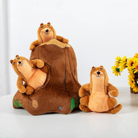 Hollypet Squeaky Hide and Seek Dog Toys for Small and Medium Dogs - Moles - image 4