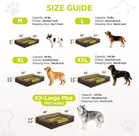 Waterproof Orthopedic Dog Bed for Extra Large Sized Dogs – Essentials for Dogs - 30 x 20 x 3 in / Dark Brown - image 2