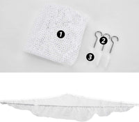 Stuffed Animal Net or Hammock, Stuffed Animal Net - White / 70 Inch (Pack of 2) - image 2