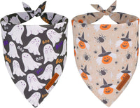 ADOGGYGO Pink Halloween Dog Bandanas Girl - Small / Halloween-2