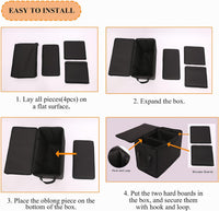 Car Seat Extender for Dogs, Front/Back Gap Filler - Standard: 20" × 11.5" × 14.5" - image 4