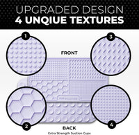 Dog Lick Mat for Dogs, Feeding Pad for Anxious Pets Plus 4 Different Puzzles for Mental Stimulation - 1 Pack / Lavender - image 2