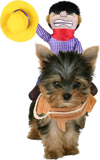 GOYOSWA Dog Cowboy Costume - Small