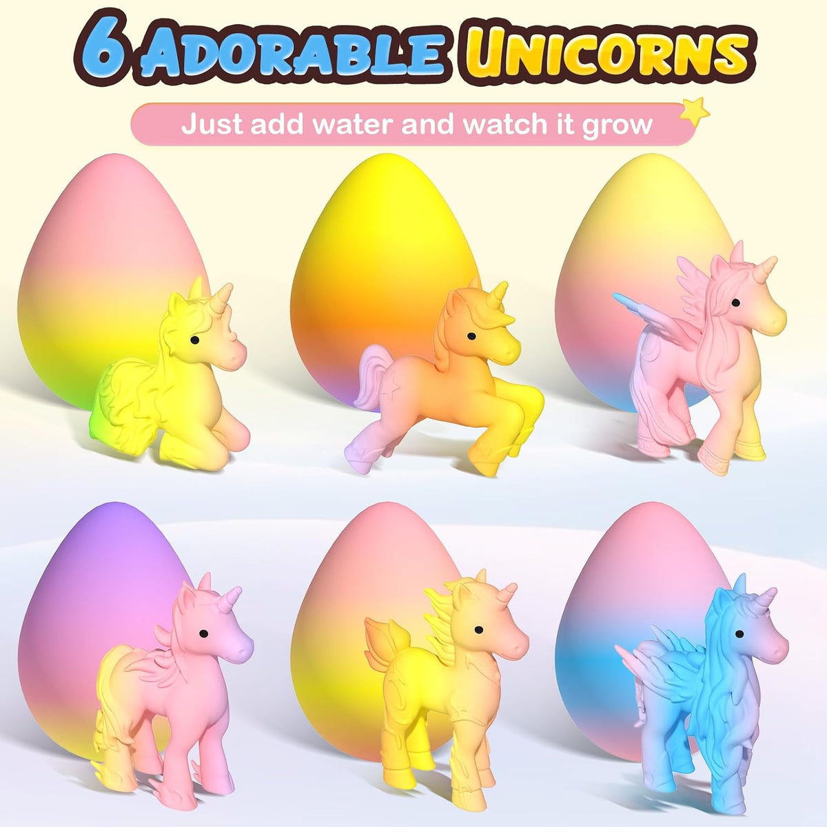 Unicorn Hatching Rainbow Eggs for Kids - image 3