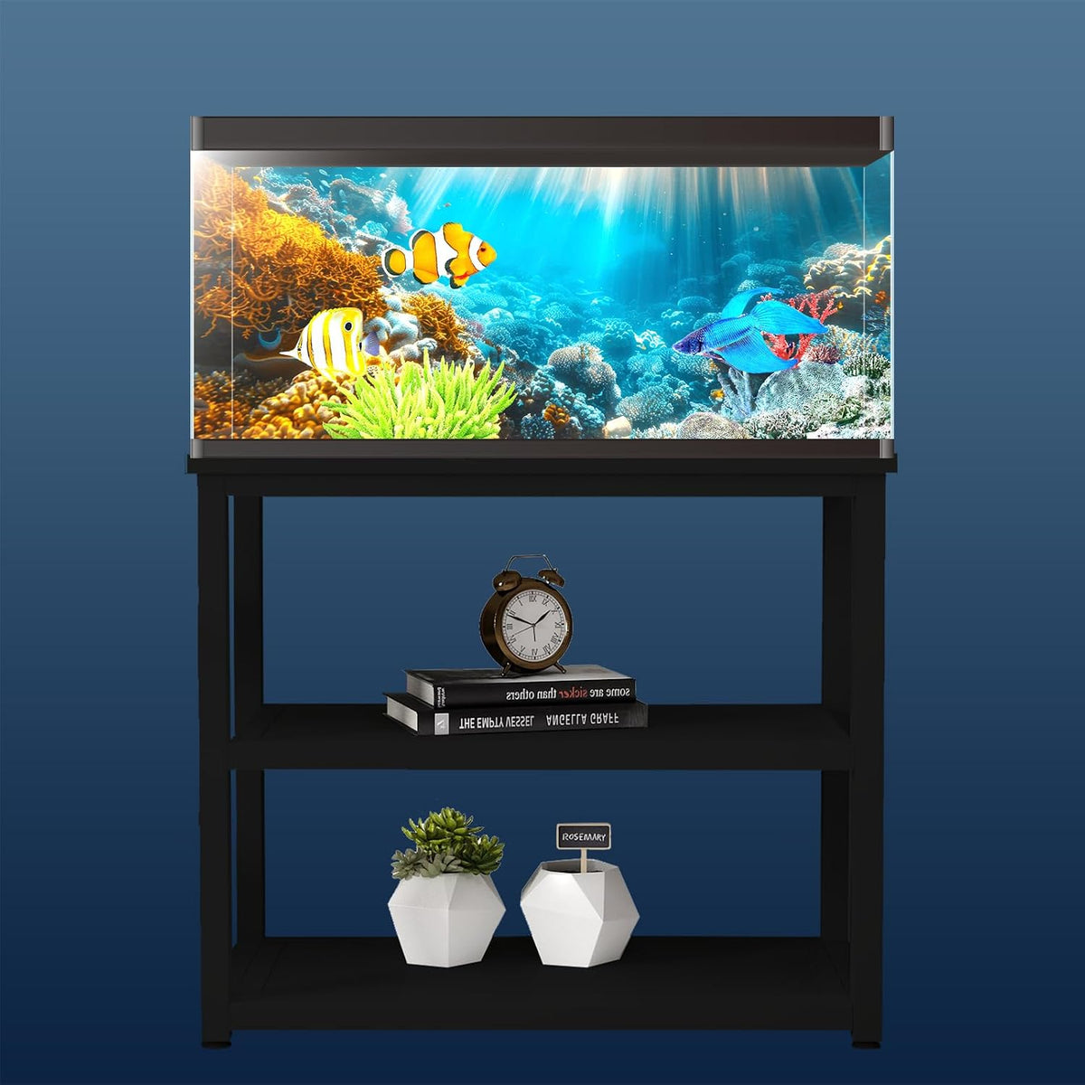Aquarium Background, Ocean Fish Tank Background - 1 pack / 48x18in - image 3