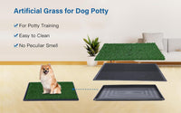 FluffyDream Dog Grass Pad with Tray - 20“X25” - image 2