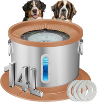 UPSKY 14L No Spill Dog Water Bowl - Pink / 14L
