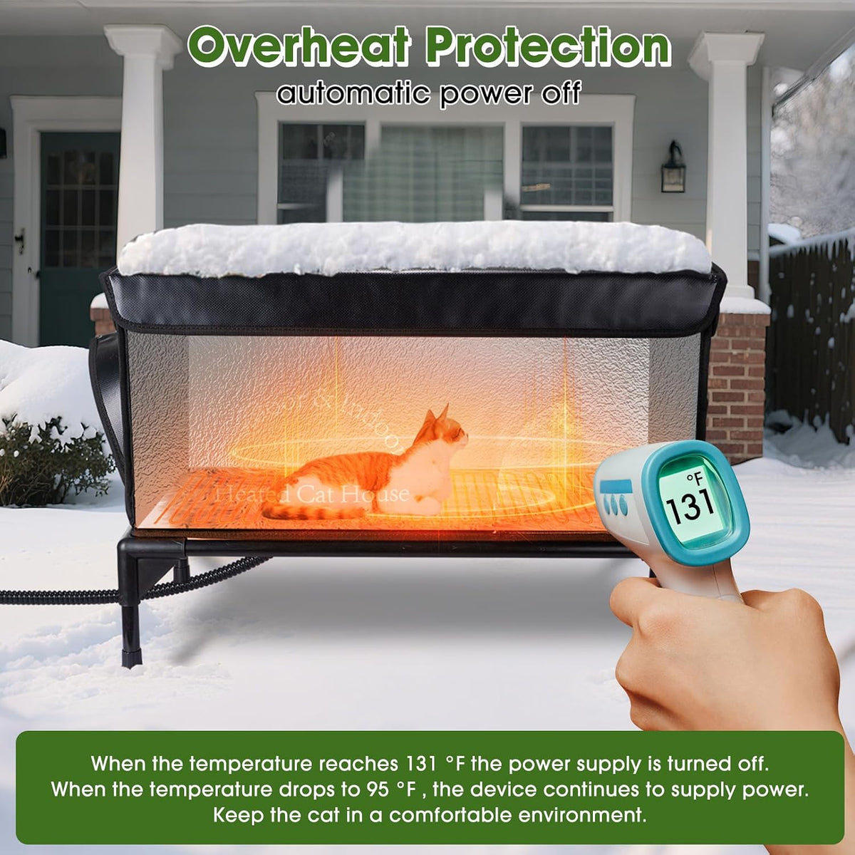 Heated Cat House for Outside Cat in Winter - image 2