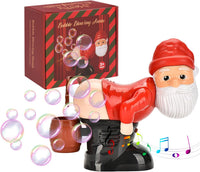 Santa Bubble Butt Blower, Santa Claus Farting Bubble Machine - Santa Claus