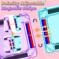 Magnetic Tiles Mini Travel Toddler Set - Color-15 - image 4