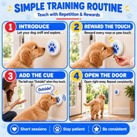 Dog Training Bells for Door - 1 Button - image 3