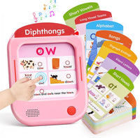 JoyCat Kids Learning Tablet - Pink:Phonics