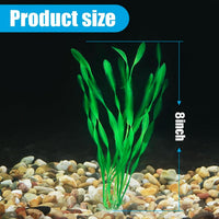 AQUANEAT Fish Tank Artificial Plants - 8inch - image 3