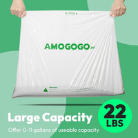 Waste Bags, Compatible with Litter Robot 4/5/3, Pre-Separated - White-100pack - image 4