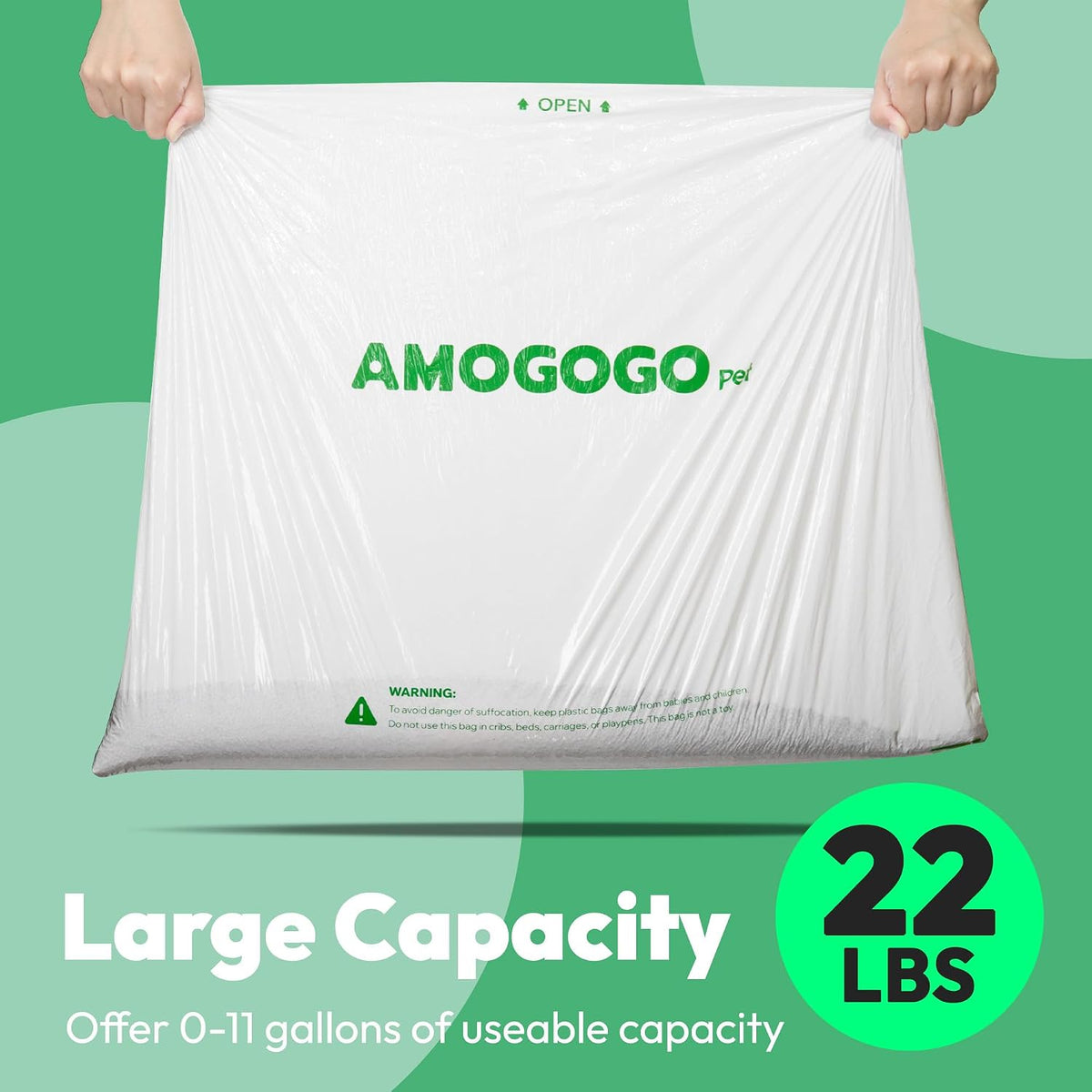 Waste Bags, Compatible with Litter Robot 4/5/3, Pre-Separated - White-100pack - image 4