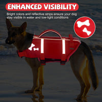 EMUST Dog Life Jacket, Waterproof, Breathable - S / NewRed - image 4
