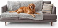 Furhaven Waterproof Throw Blanket for Dogs & Indoor Cats - Mist Gray / X-Large