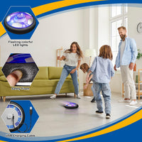 Ancesfun light-up hover soccer ball set with 2 goals for indoor play - view 2