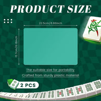 Seenelling 2026 Mahjong Tile Mixer Shuffler for Mixing - 2 / Green - image 2