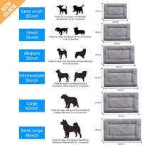 Dog Crate Pad Washable Dog Bed for Crate Medium Cozy Mat 36-Inch Gray – Essentials for Dogs - 36.0"L x 23.0"W x 1.0"Th / gray - image 2