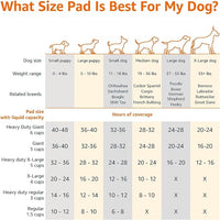 Amazon Basics Absorbent Dog and Puppy Pee Pads with 5-Layer Leak-Proof Design and Quick-Dry Surface for Potty Training, Heavy Duty Absorbency, Giant, 27.5 x 44 Inch - Pack of 30, Blue & White